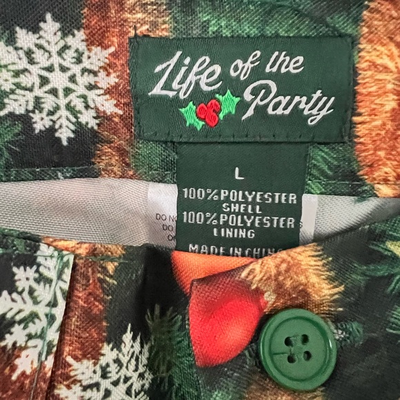 Men’s suit life of the party size large slacks, jacket, tie, NWT adjustable pant - Picture 3 of 7